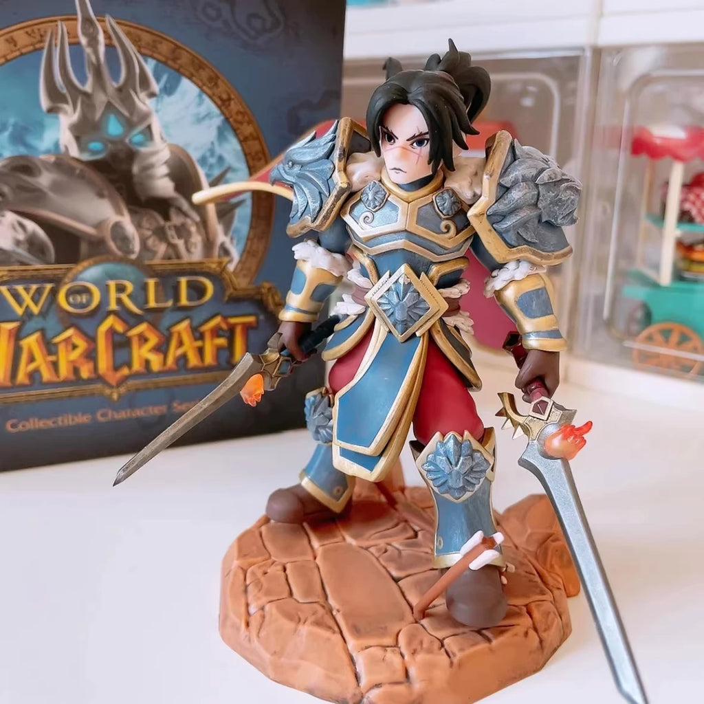 POP MART World of Warcraft Classic Blind Random Box Spielzeug Ornamente Actionfigur Mystery Box Caja Caixa Überraschungstüte für Jungen Geschenk