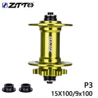 ZTTO MTB 32 Loch Scheibenbremsnabe Vorderradnabe 6-Loch Boost Nabe 15x110 Steckachse 15x100 32H Maza 9x100 QR gedichtete Lager