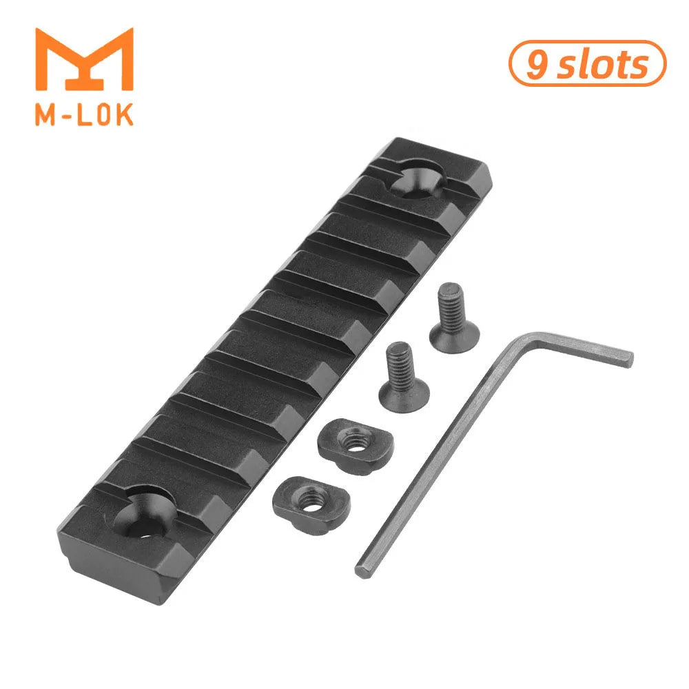 Jagd Taktische Picatinny Schiene 3-13 Slots 20mm Aluminium Schienenadapter Halterung für Keymod / M-LOK System Handschutz Zielfernrohr Montagebasis