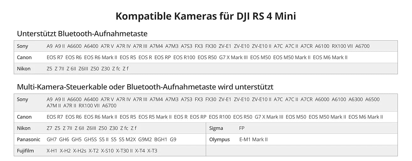 DJI RS 4 Mini Intelligente Empfindliche Nachführung Funktioniert Mit Kameras Smartphones Schneller Vertikaler Wechsel Bereit In 1S Handheld Gimbal Kamera
