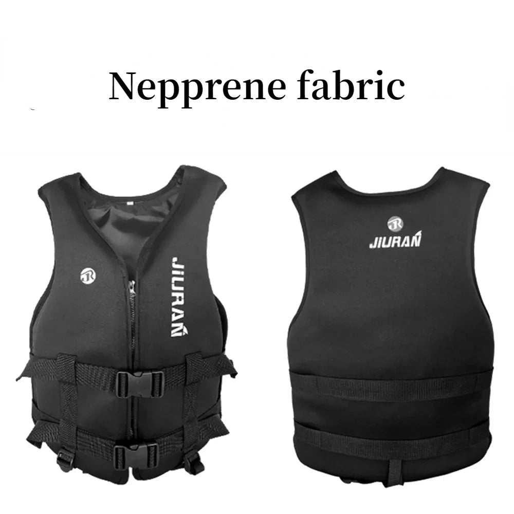 Neopren-Schwimmweste für Erwachsene und Kinder, neue Wassersport-Auftriebsweste, Schwimmweste zum Schwimmen, Bootfahren, Skifahren, Fahren und Treiben