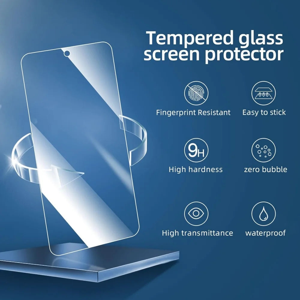 3 Stück HD Panzerglas für Samsung A17 A27 A37 A57 A16 A26 A36 A56 A55 A53 A54 A35 A25 A15 Displayschutzfolie Samsung Galaxy S26 S25 S24 Ultra Cristal Templado S24 FE S23 S22 S21 Plus