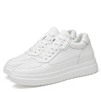 Hochwertige Herren-Sneaker, erhöhte Herrenschuhe, modische Freizeitschuhe, bequeme Leder-Sportschuhe, Höhenzunahme 6/8/10 cm
