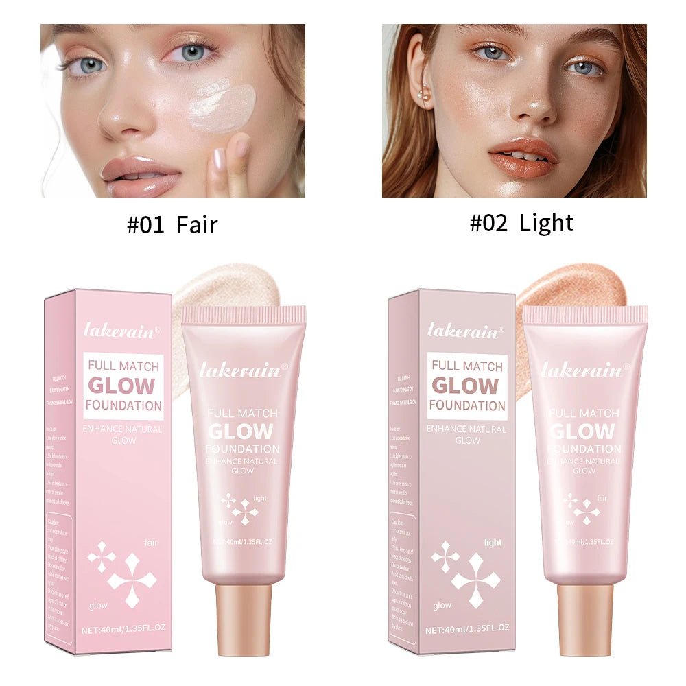 Make-up-Set Anfänger-Kit Grundierung Feuchtigkeitsspendender Concealer Feuchtigkeits-Lipgloss Highlighter-Stift & Rouge Gesichts-Make-up-Sets Geschenk
