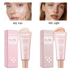 Make-up-Set Anfänger-Kit Grundierung Feuchtigkeitsspendender Concealer Feuchtigkeits-Lipgloss Highlighter-Stift & Rouge Gesichts-Make-up-Sets Geschenk