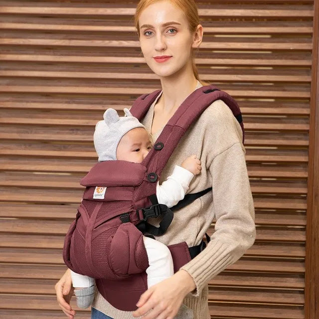 Egobaby 360 Omni Baby Carrier Cotton Breathable Ergonomic Backpacks Holder Shoulder Waist Belt Sling Suspenders 360