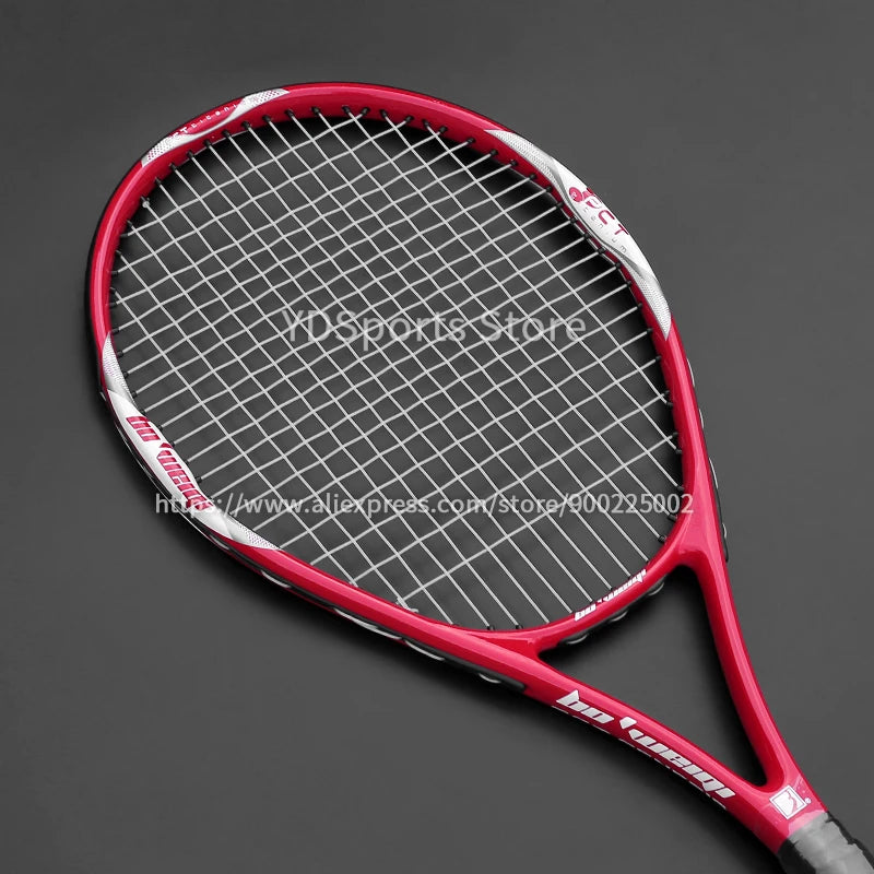 Professioneller Ultraleichtschläger aus Verbundkohlenstoff-Aluminiumlegierung, Tennisschläger 45-55LBS, Trainings-Tennisschläger Unisex Trainer