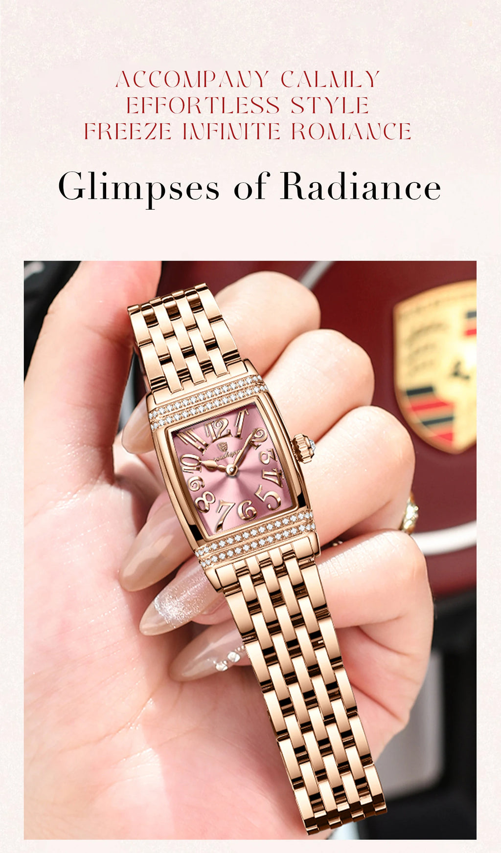 POEDAGAR Elegant Watch For Woman Stainless Steel Quartz Waterproof Ladies Watch High Quality Casual Women's Watches Female Reloj