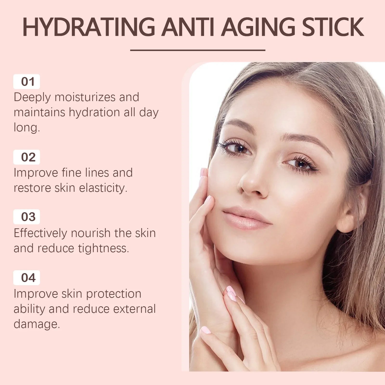Kollagen Anti-Falten Multi Bounce Balsam Stift Sofortige Anti-Aging Straffung Anhebung Aufhellung Mattierende Gesichtshaut Feuchtigkeitspflege Kosmetik