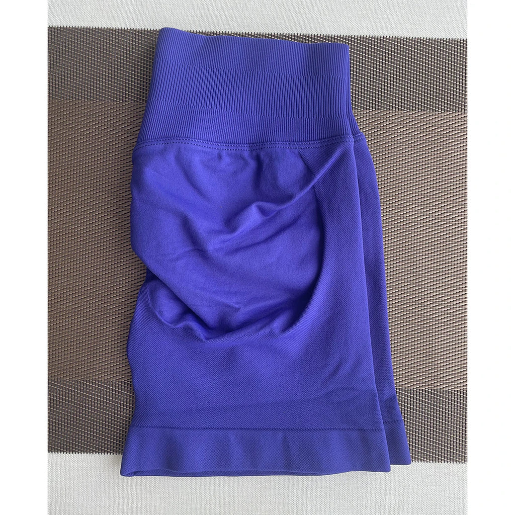 TKITK Shorts Nahtlose Yogahosen Damen Fitness Outfits Shark Bite Shorts für Fitnessstudio Laufen Radfahren Leggings