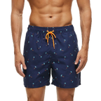 DATIFER Summer Men Beach Print Shorts Surfing Swimwear Fitness Workout Trunks Male Sportswear With Pockets Pants