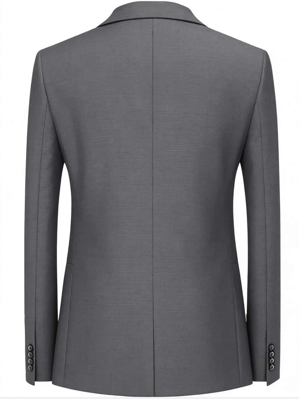 Herren burgunderroter 2-teiliger Anzug (nur Sakko + Hose, keine Weste enthalten), Slim Fit Formaler Business Hochzeits-Party Blazer & Hose