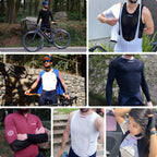 DAREVIE Radsport First Layer Herren Kompressions-Nahtlos Damen Fahrrad Radsport Inneres Sport First Layer Unterhemd Bike Base Layer