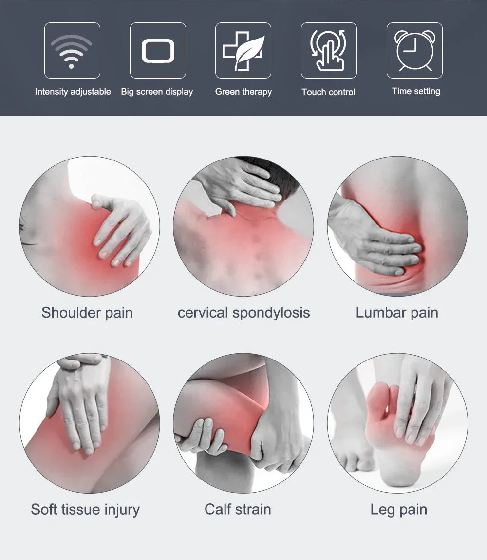 Ultraschall-Therapiegerät zur Schmerzlinderung Muskel- und Gelenkmassage Medikamentenfrei Ultraschall 1MHz Physiotherapiegerät LCD-Bildschirm