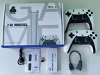 4K HD 64G Videospielkonsole: M15 Game Stick mit über 40.000 klassischen Arcade-Spielen, zwei kabellose Gamepads, Zwei-Spieler-TV-System