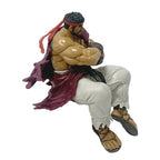 14cm Street Fighter 6 Anime Spielfigur Ryu Actionfigur Noodle Stopper Ryu Figur Raumdekorationen PVC Sammlung Modell Spielzeug