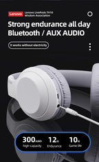 Lenovo Thinkplus TH10 TWS Stereo Headphone Low Latency With Long Endurance Gaming Bluetooth Earphones Music Headset with Mic