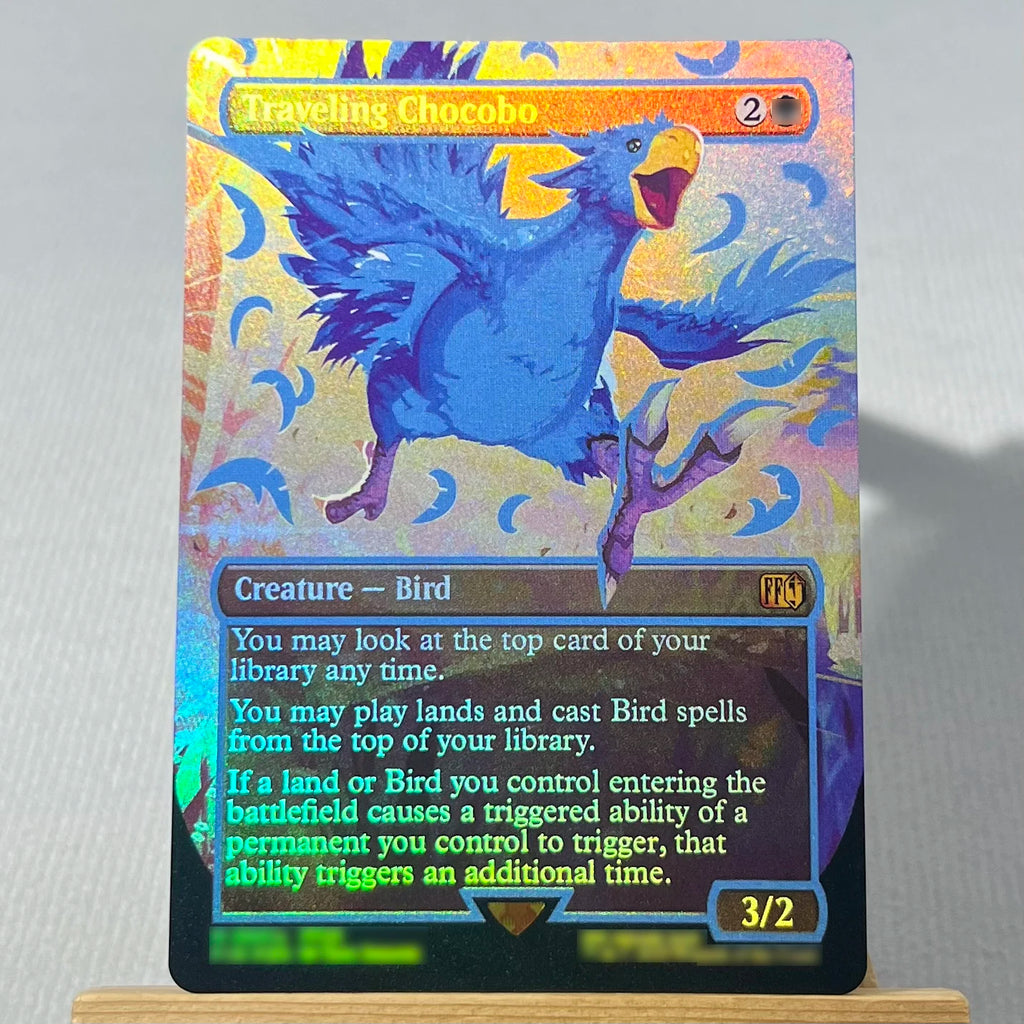 FCA FIN FIC PIP LTR FOIL4-002 magische Karten Antiker Kupferdrache Tcg Proxy Reisender Chocobo Celes, Runenritter Gathering