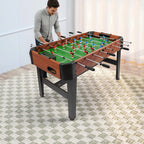 Tischkicker Tischfußballspiel 8 Stangen Tischfußballspiel 119x61cm Indoor-Unterhaltung für Kinder, Erwachsene, Heimspielzimmer