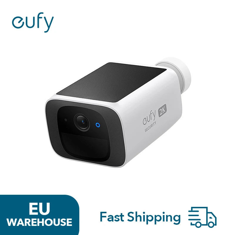 (EU-Lager) eufy security S220 SoloCam Solar-Überwachungskamera, kabellose Außenkamera, kontinuierliche Stromversorgung, 2K-Auflösung, kabellos