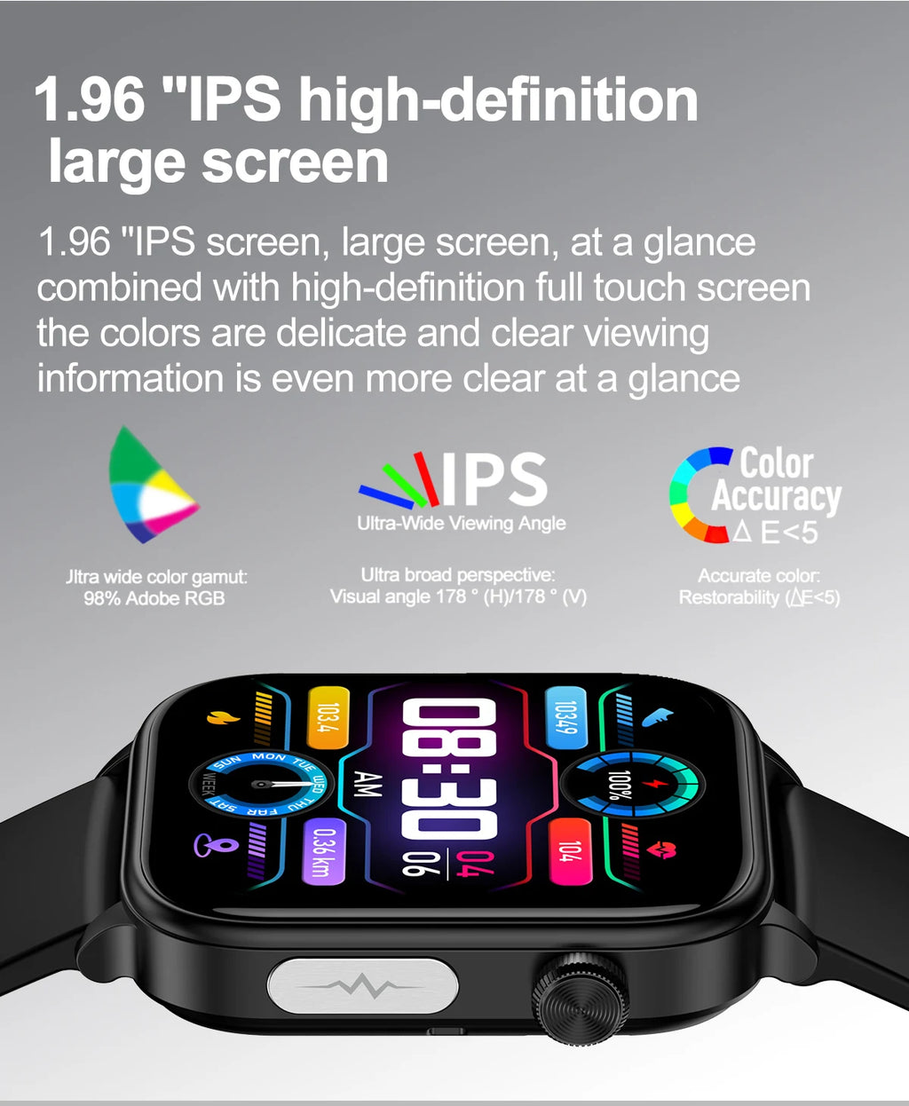 2025 Neue KI-Diagnose Blutfette Harnsäure Körperzusammensetzung Test Smartwatch für Herren EKG+PPG Bluetooth Anruf Gesundheits-Smartwatch
