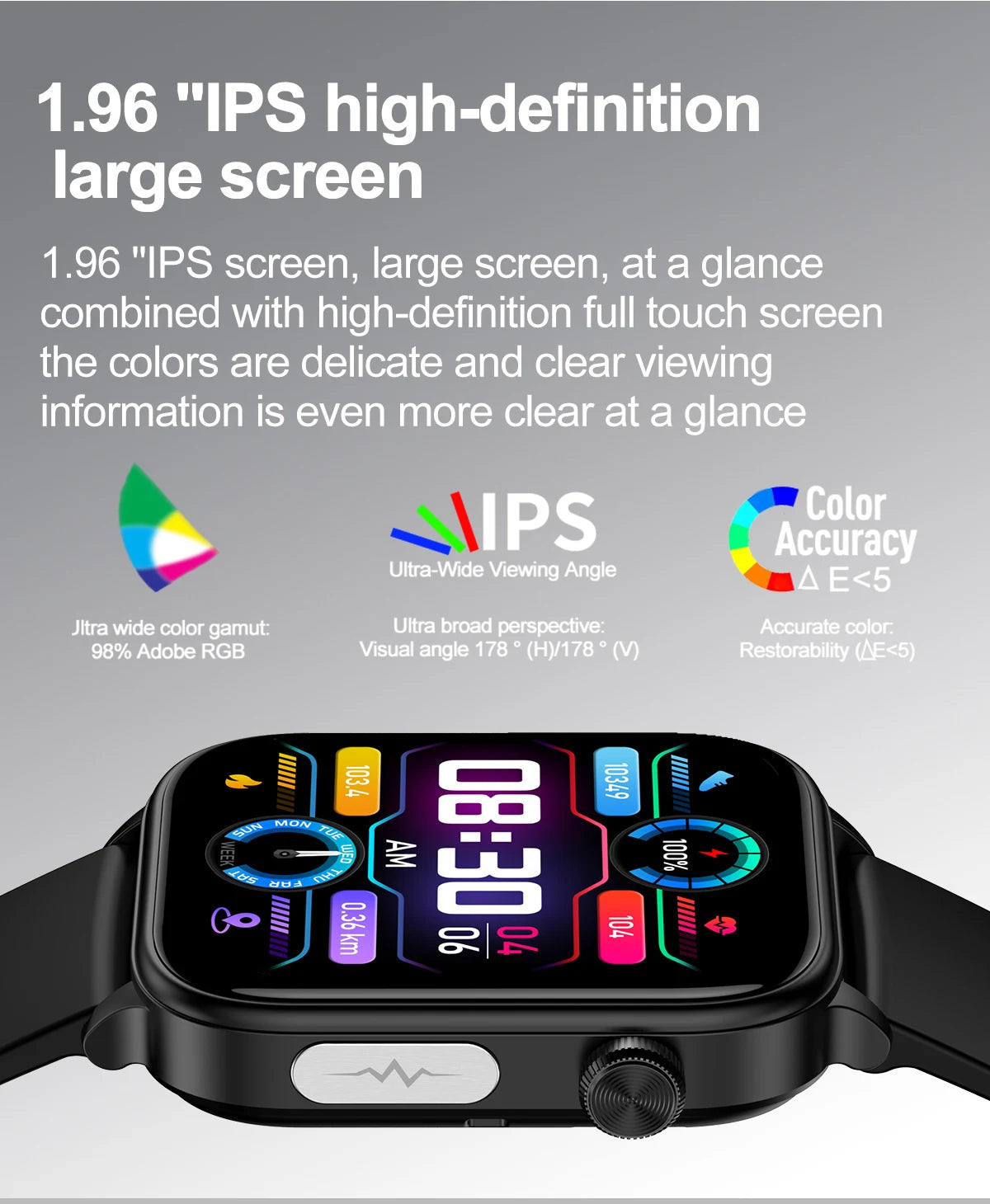 2025 Neue KI-Diagnose Blutfette Harnsäure Körperzusammensetzung Test Smartwatch für Herren EKG+PPG Bluetooth Anruf Gesundheits-Smartwatch