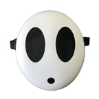 Game Bros Shy Guy Maske Cosplay Lustige Unisex Kinder Jungen Mädchen Erwachsene Dicke Plastikmasken Halloween Karneval Party Kostüm Requisiten