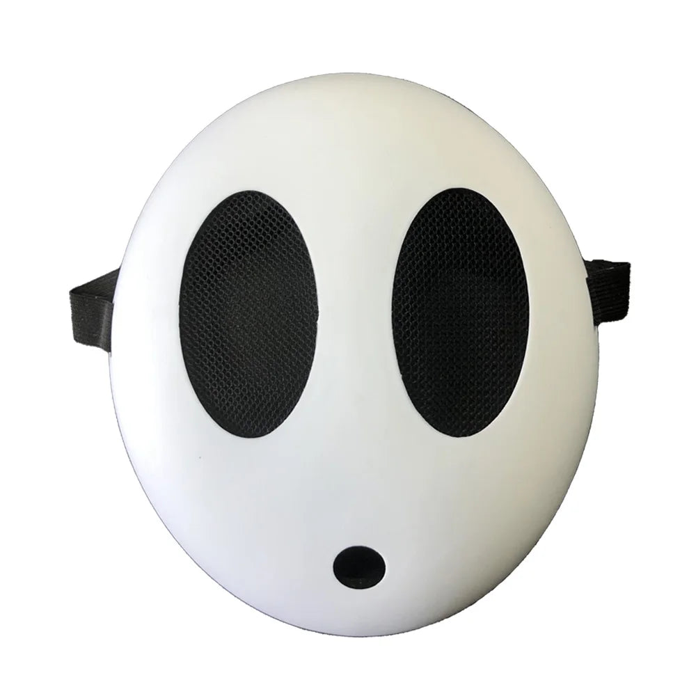 Game Bros Shy Guy Maske Cosplay Lustige Unisex Kinder Jungen Mädchen Erwachsene Dicke Plastikmasken Halloween Karneval Party Kostüm Requisiten