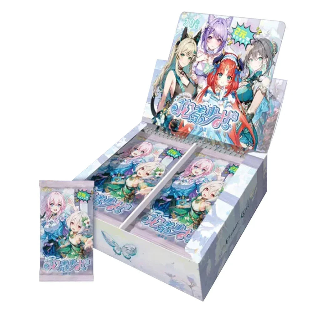 New Goddess Story Card Fufeng Kapitel Bunte Blitzkarte Anime-Charakter-Sammelkartenspiele Spielzeug Kindergeschenke