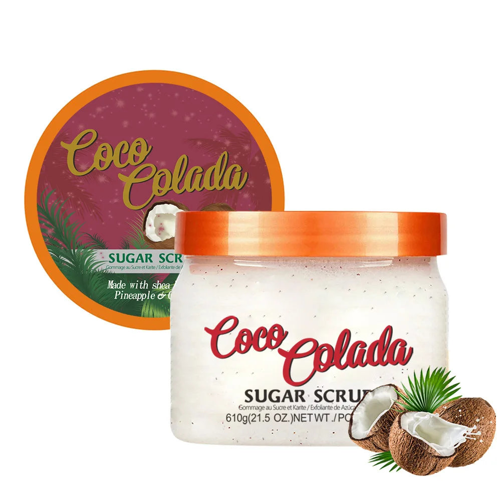 Sugar scrub skin care arbutin sugar salt exfoliating bath salt body scrub