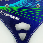 Camewin Beach-Tennisschläger 50% Carbon-Innenkern EVA-Schaum-Faser Mit Schutzhülle Hochwertiger Tennisschläger Neu 2024