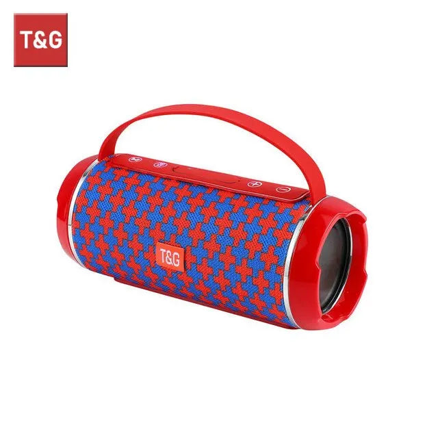 Bluetooth-Lautsprecher TG116c TWS Drahtlos Leistungsstarker Tragbarer Outdoor-Lautsprecher Wasserdichter Subwoofer 3D-Stereo-Sound Freisprechfunktion