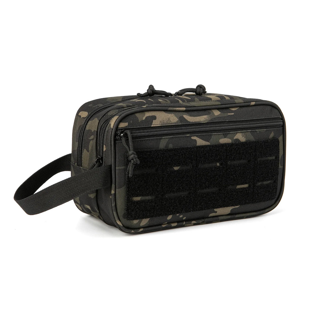Taktische Kulturbeutel für Herren Hygienebeutel Herren Rasierkit Reise-Dusch-Kosmetiktasche Kosmetik-Organizer-Taschen