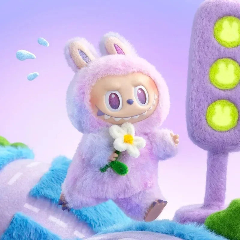 POP MART Labubu THE MONSTERS Big into Energy Serie-Vinyl Plüsch Anhänger Mystery Box Überraschungs-Tasche Spielzeug Puppe Süße Anime-Figur