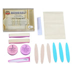 Maniküre-Set Pulver-Nagel-Kit Stärker Professionelle Vielseitige Werkzeuge für Reisen Mädchen Frauen Home Beauty Polierwachs