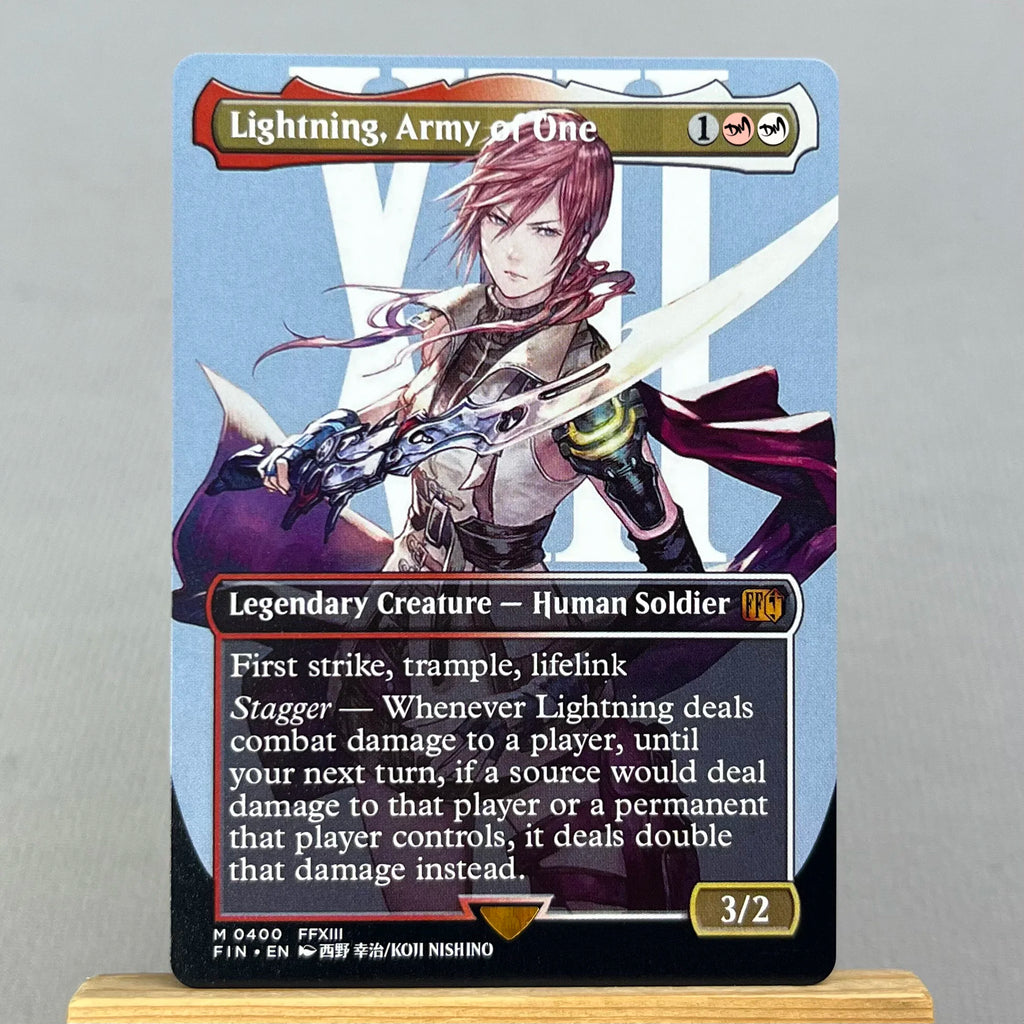 FIN PSS5 FCA HOLO14-001 Tcg proxy magical cards Sephiroth, legendärer SOLDAT Vivi Ornitier Cloud, Söldner aus Midgar Versammlung