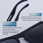 Okuma polarisierte Sonnenbrillen UV400 für Herren und Damen Outdoor-Jagd, Angeln, Autofahren, Radfahren, Sonnenbrillen, optionale Box