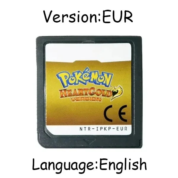 Pokemon Serie DS Spielmodul Videospielkonsole Karte HeartGold SoulSilver Diamond Platinum Pearl Mehrsprachig für NDS 3DS