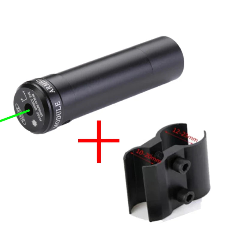 Outdoor Rotpunkt-Rot-/Grün-Laservisier Jagdzubehör Sport-Weitdistanz-Laserkalibrator für 11/20mm Schiene