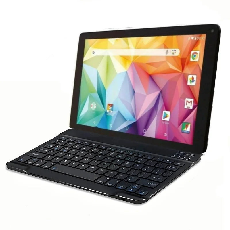 Android 8.0 Tablet PC A35 Prozessor 64 Bit Quad-Core 1.3GHz Dual-Kamera WLAN 10.1 Zoll 1GB RAM 16GB ROM MW1528 mit Tastatur