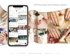 Smarter 3D Mobiler Nageldrucker M1 Muster Digitaler Nagelkunst-Drucker DIY Tragbares H1 Nagelkunst-Gerät Vom Telefon