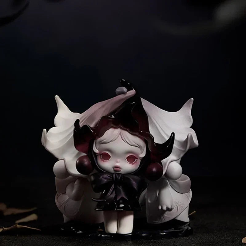 POP MART SKULLPANDA Petals In Four Acts Serie Mystery Box Genuine Blind Box Überraschungsspielzeug Taschenornament Figur Heimdeko Desktop Hauptbild