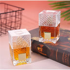 Khamrah Duft Parfüm Eau De Toilette Geschenkbox 100ml Unisex Arabischer Oud Duft Gourmand Duft Langanhaltendes Parfüm für Unisex