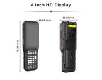 UROVO RT40 Digitaltastatur Pdas Android 10 4G Inventur Handheld Barcode Scanner Mobiles Datenterminal Robustes Pda