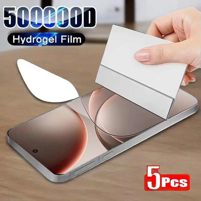 5 Stück Hydrogelfolie für OPPO Find X9 X8 X7 X6 Pro Reno 14 13 FS Vollbild-Displayschutzfolie für OPPO Hauptbild