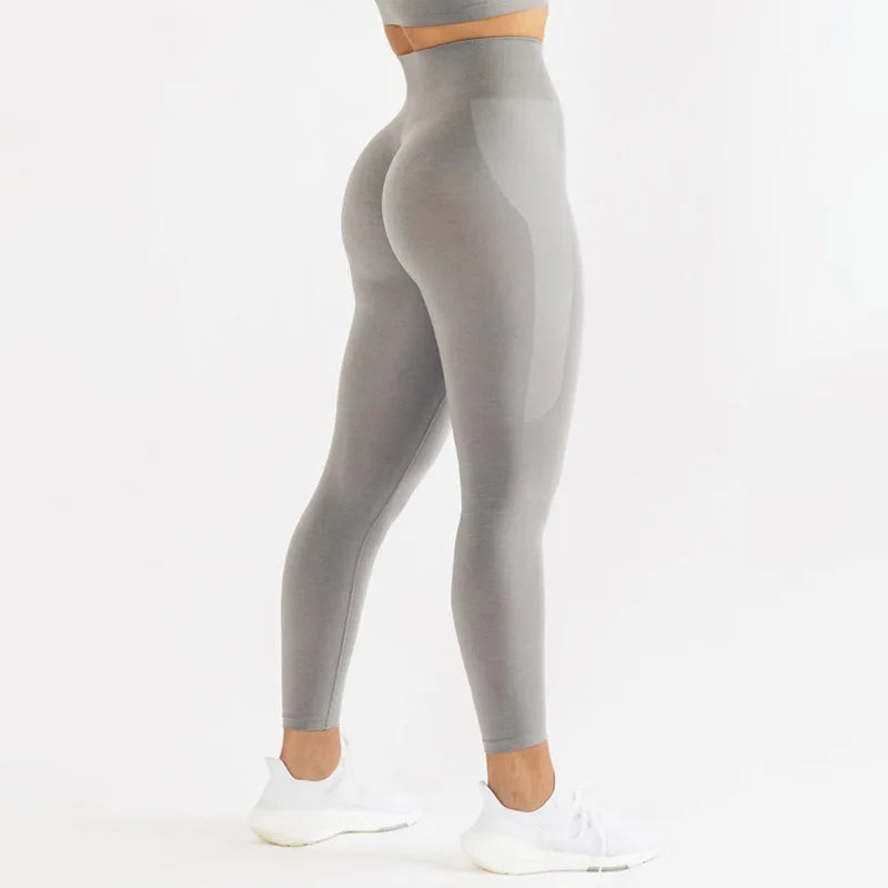 Amplify Mühelose Leggings für Damen, Push-Up-Booty-Leggings, Scrunch Butt, Stretch-Workout-Gym-Tights, Fitness, nahtlose Yogahosen