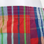 4 Herren-Boxershorts Locker Herrenunterhosen Baumwolle Großes Karomuster Pfeilhose Übergröße Klassische Basics Karo