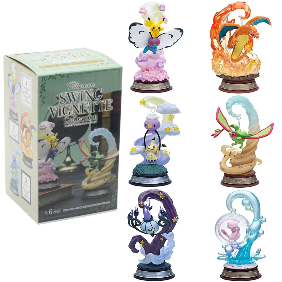 Pokémon Sternenhimmel Pikachu Überraschungsbox Evoli Blindbox Anime Figuren Relaxo Überraschungsgeschenk Sammlungen Spielzeug