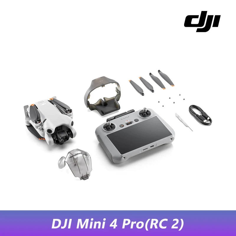 DJI Mini 4 Pro Minidrohne mit 4K HDR Videokamera 34 Minuten Flugzeit 20km maximale Videoübertragungsreichweite Neu Original C0
