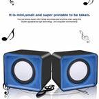 PC-Lautsprecher Für Computer Laptop Notebook Desktop Lautsprecher Mini-Soundbox Musik-Bocina Säulen-Akustik Lautsprechersystem